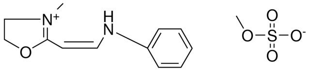 2-(2-ANILINOVINYL)-4,5-DIHYDRO-3-METHYLOXAZOLIUM METHYL SULFATE