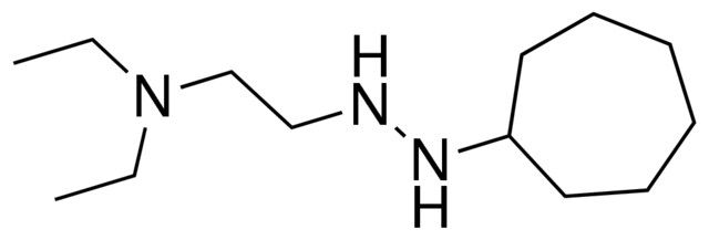 2-(2-cycloheptylhydrazino)-N,N-diethylethanamine