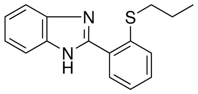 2-(2-PROPYLSULFANYL-PHENYL)-1H-BENZOIMIDAZOLE