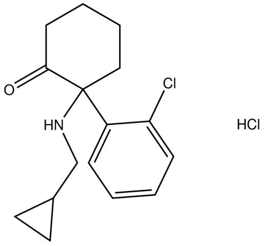 2-(2-chlorophenyl)-2-[(cyclopropylmethyl)amino]cyclohexanone hydrochloride