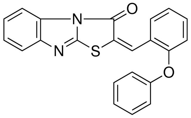 2-(2-PHENOXY-BENZYLIDENE)-BENZO(4,5)IMIDAZO(2,1-B)THIAZOL-3-ONE