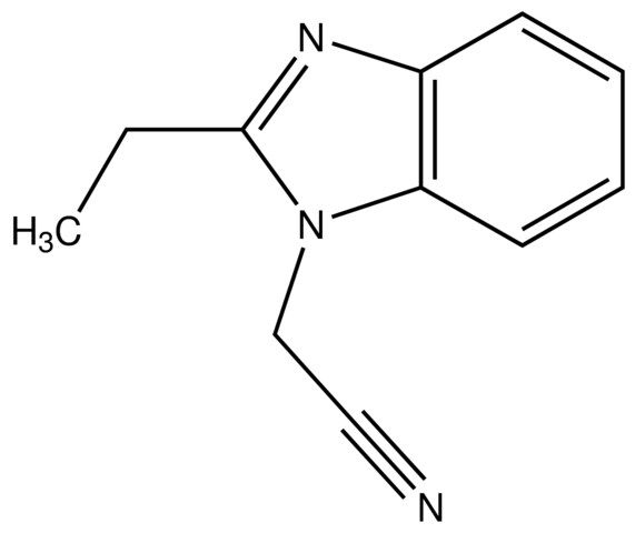 2-(2-Ethyl-1<i>H</i>-1,3-benzodiazol-1-yl)acetonitrile