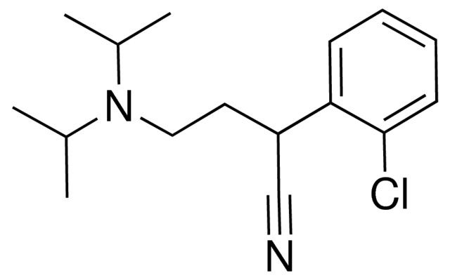 2-(2-chlorophenyl)-4-(diisopropylamino)butanenitrile