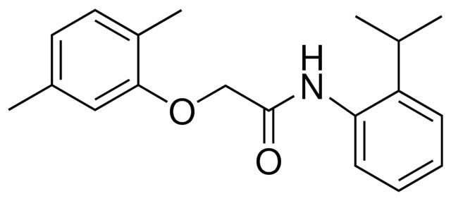 2-(2,5-DIMETHYLPHENOXY)-N-(2-ISOPROPYLPHENYL)ACETAMIDE