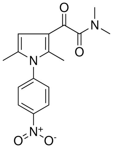 2-(2,5-DIMETHYL-1-(4-NITRO-PHENYL)-1H-PYRROL-3-YL)-N,N-DIMETHYL-2-OXO-ACETAMIDE