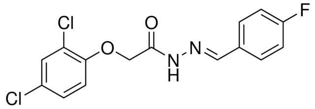 2-(2,4-DICHLORO-PHENOXY)-ACETIC ACID (4-FLUORO-BENZYLIDENE)-HYDRAZIDE