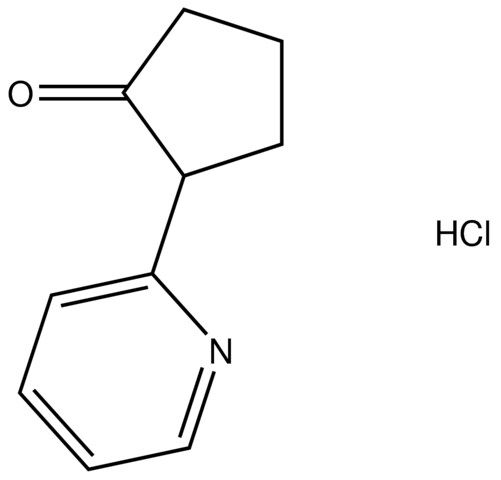 2-(2-pyridinyl)cyclopentanone hydrochloride