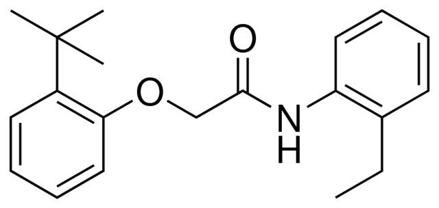 2-(2-TERT-BUTYL-PHENOXY)-N-(2-ETHYL-PHENYL)-ACETAMIDE