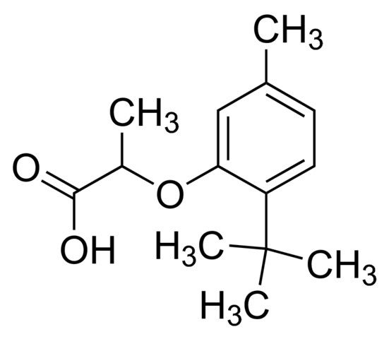 2-(2-<i>tert</i>-Butyl-5-methylphenoxy)propanoic acid