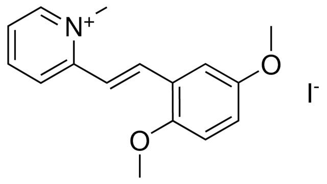 2-(2,5-DIMETHOXYSTYRYL)-1-METHYLPYRIDINIUM IODIDE