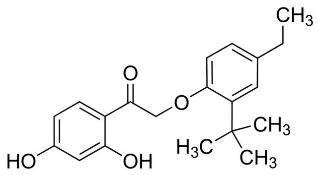 2-(2-<i>tert</i>-Butyl-4-ethylphenoxy)-1-(2,4-dihydroxyphenyl)ethanone