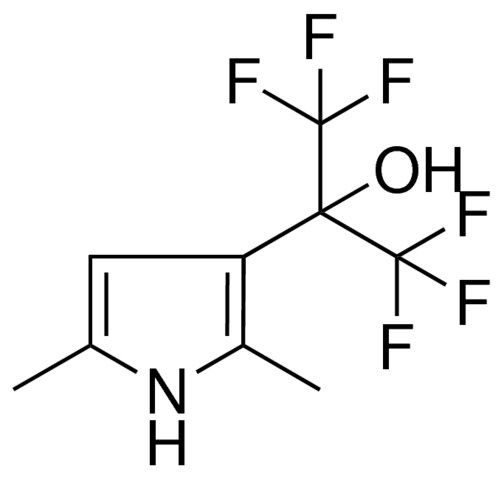 2-(2,5-DIMETHYL-1H-PYRROL-3-YL)-1,1,1,3,3,3-HEXAFLUORO-2-PROPANOL