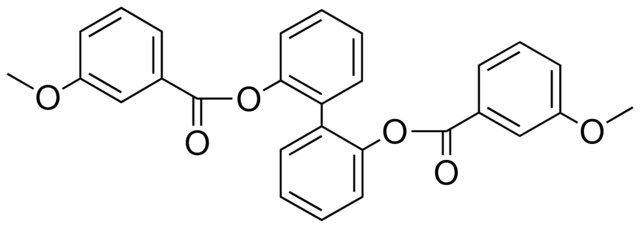 2'-[(3-METHOXYBENZOYL)OXY][1,1'-BIPHENYL]-2-YL 3-METHOXYBENZOATE