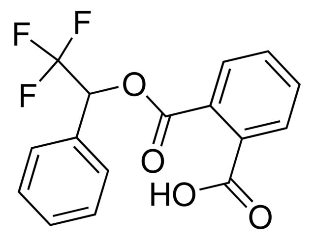 2-[(2,2,2-Trifluoro-1-phenylethoxy)carbonyl]benzoic acid