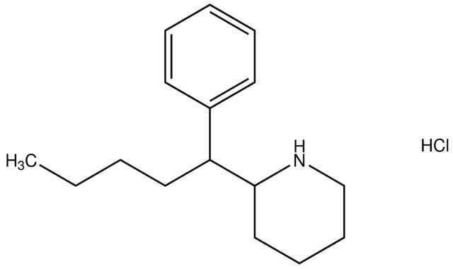 2-(1-phenylpentyl)piperidine hydrochloride