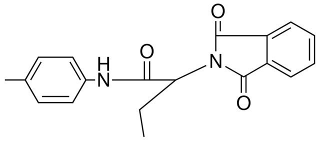 2-(1,3-DIOXO-1,3-DIHYDRO-ISOINDOL-2-YL)-N-P-TOLYL-BUTYRAMIDE