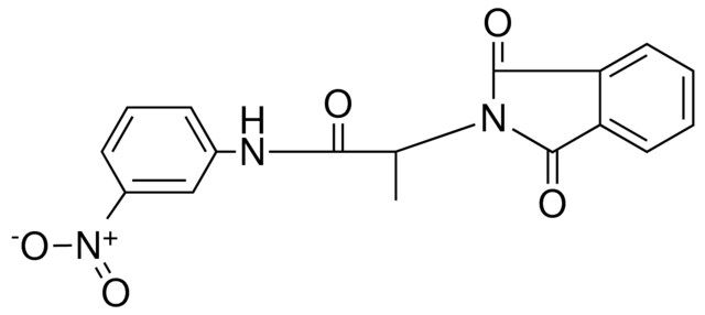 2-(1,3-DIOXO-1,3-DIHYDRO-ISOINDOL-2-YL)-N-(3-NITRO-PHENYL)-PROPIONAMIDE