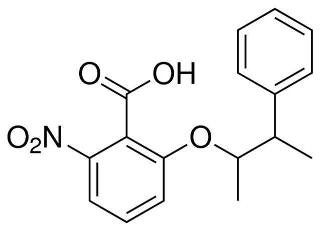 2-(1-METHYL-2-PHENYL-PROPOXY)-6-NITRO-BENZOIC ACID