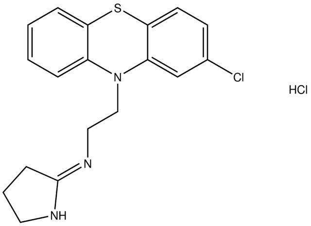 2-(2-chloro-10H-phenothiazin-10-yl)-N-[(2E)-2-pyrrolidinylidene]ethanamine hydrochloride