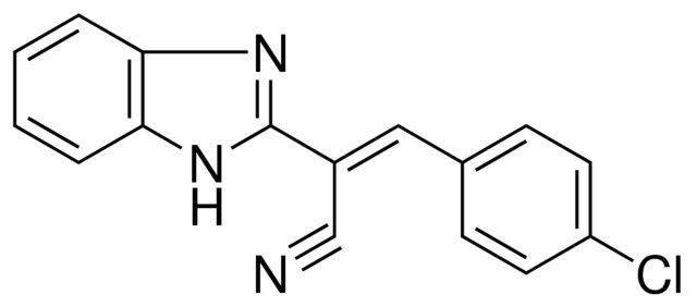 2-(1H-BENZOIMIDAZOL-2-YL)-3-(4-CHLORO-PHENYL)-ACRYLONITRILE