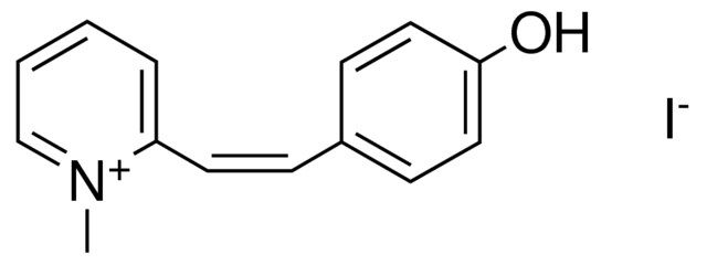 2-(2-(4-HYDROXY-PHENYL)-VINYL)-1-METHYL-PYRIDINIUM, IODIDE