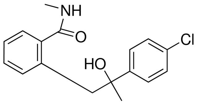 2-(2-(4-CHLOROPHENYL)-2-HYDROXYPROPYL)-N-METHYLBENZAMIDE