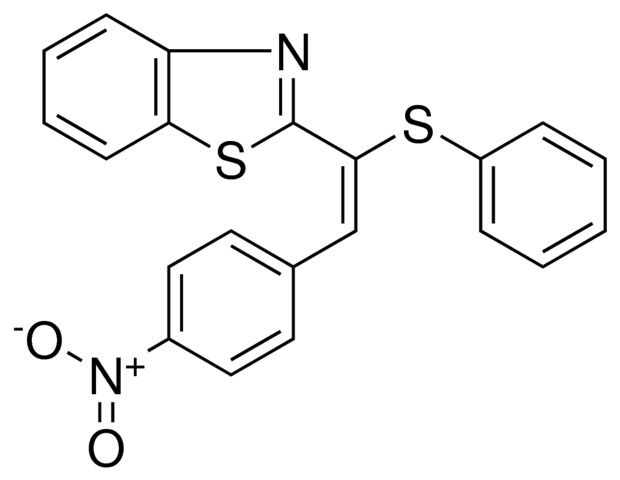 2-(2-(4-NITRO-PHENYL)-1-PHENYLSULFANYL-VINYL)-BENZOTHIAZOLE