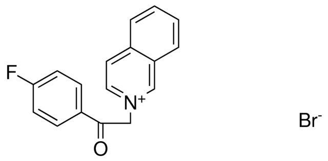 2-(2-(4-FLUORO-PHENYL)-2-OXO-ETHYL)-ISOQUINOLINIUM, BROMIDE