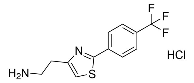 2-(2-(4-(Trifluoromethyl)phenyl)thiazol-4-yl)ethan-1-amine hydrochloride