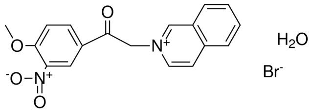 2-(2-(4-METHOXY-3-NITRO-PHENYL)-2-OXO-ETHYL)-ISOQUINOLINIUM, BROMIDE HYDRATE