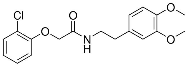 2-(2-CHLORO-PHENOXY)-N-(2-(3,4-DIMETHOXY-PHENYL)-ETHYL)-ACETAMIDE