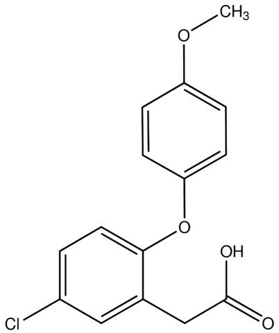 2-(2-(4-Methoxyphenoxy)-5-chlorophenyl)acetic acid