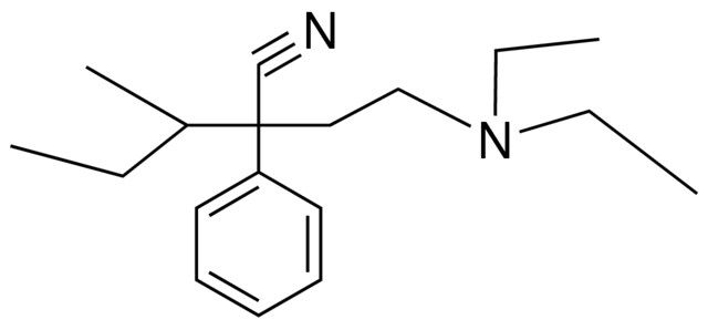 2-(2-(DIETHYLAMINO)-ETHYL)-3-METHYL-2-PHENYLVALERONITRILE