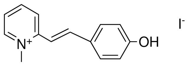 2-(2-(4-HYDROXY-PHENYL)-VINYL)-1-METHYL-PYRIDINIUM, IODIDE