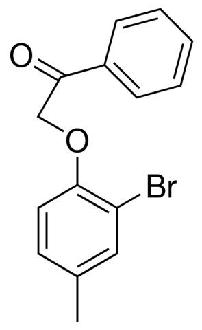 2-(2-BROMO-4-METHYLPHENOXY)ACETOPHENONE