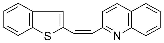 2-(2-BENZO(B)THIOPHEN-2-YL-VINYL)-QUINOLINE