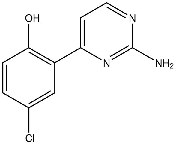 2-(2-Aminopyrimidin-4-yl)-4-chlorophenol