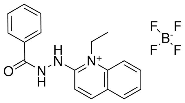 2-(2-BENZOYLHYDRAZINO)-1-ETHYLQUINOLINIUM TETRAFLUOROBORATE