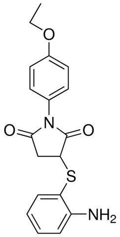 2-(2-AMINOPHENYLTHIO)-N-(4-ETHOXYPHENYL)-SUCCINIMIDE