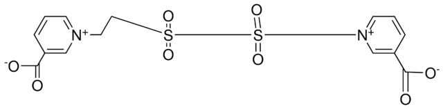 1,1'-(ETHYLENEDISULFONYLDIETHYLENE)BIS(3-CARBOXYPYRIDINIUM OH, INNER SALT)