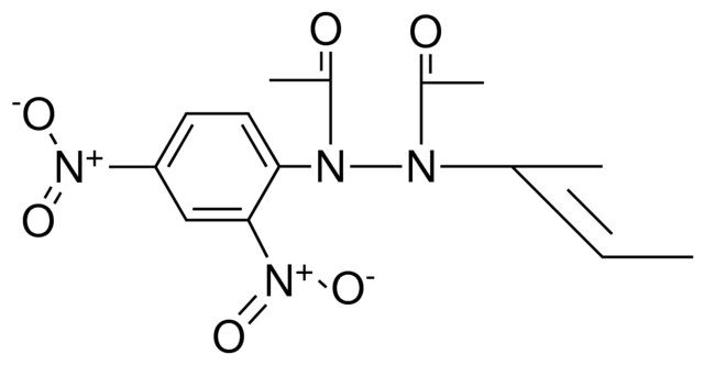 1,2-DIACETYL-1-(2,4-DINITROPHENYL)-2-(1-METHYLPROPENYL)-HYDRAZINE