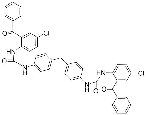 1,1'-(METHYLENEDI-4,1-PHENYLENE)BIS(3-(2-BENZOYL-4-CHLOROPHENYL)UREA