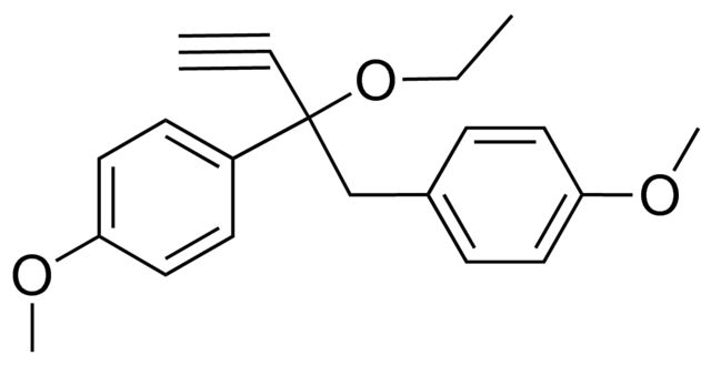 1,2-BIS(4-METHOXYPHENYL)-2-ETHOXY-3-BUTYNE