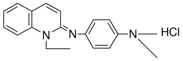 1,2-DIHYDRO-2-(4-(DIMETHYLAMINO)PHENYLIMINO)-1-ETHYLQUINOLINE HYDROCHLORIDE