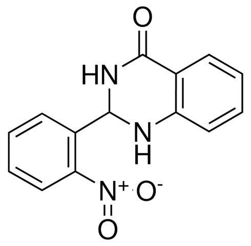 1,2-DIHYDRO-2-(2-NITROPHENYL)-4(3H)-QUINAZOLINONE