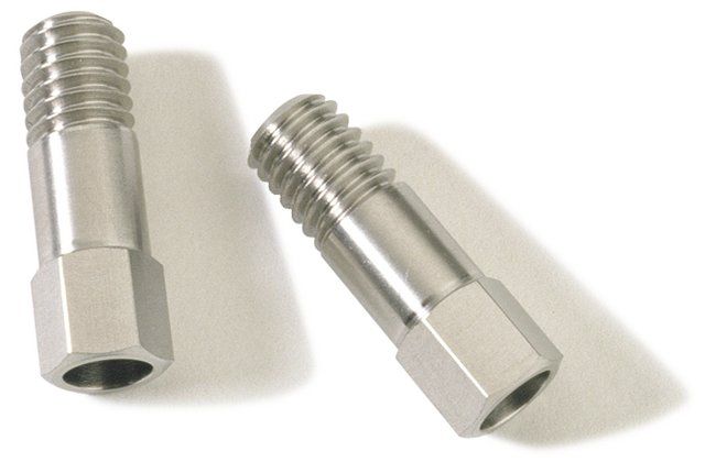 Capillary Column Nut (fits Agilent injectors and non-MS detectors), hexagonal wrenchtight version