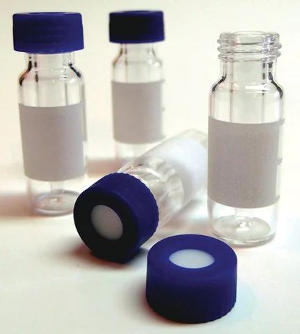 Certified QSertVial<sup>TM</sup> (vial with fused-in insert) kit, screw thread, 12 x 32 mm, 0.3 mL, pkg of 100