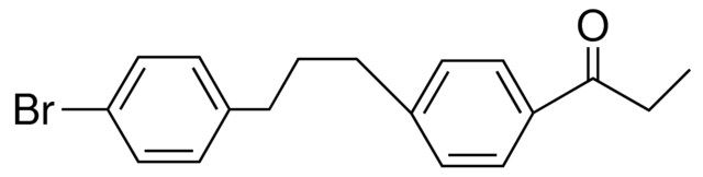 1-(4-(3-(4-BROMO-PHENYL)-PROPYL)-PHENYL)-PROPAN-1-ONE