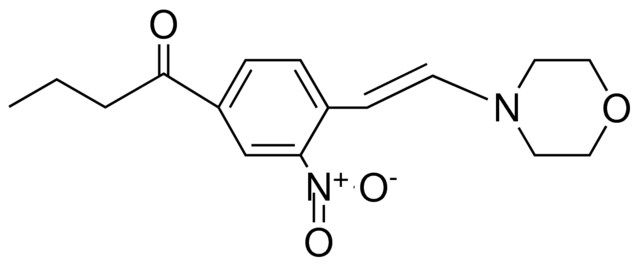 1-(4-(2-MORPHOLIN-4-YL-VINYL)-3-NITRO-PHENYL)-BUTAN-1-ONE