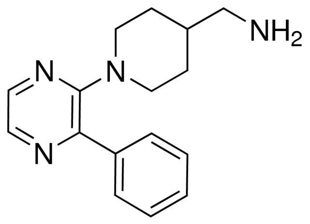 [1-(3-Phenyl-2-pyrazinyl)-4-piperidinyl]methanamine